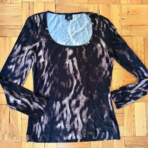 Just Cavalli animal print shirt